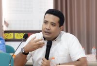 SALAM KOLABORASI : Sekretaris Umum APJI Kotim, Muhammad Chalid, Sabtu (4/10).
