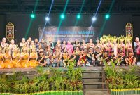 MERIAH - Beragam penampilan kebudayaan menghiasi gelar seni budaya Hari Kebudayaan Nasional.(IST)