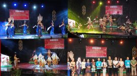 BERSEMANGAT - Semangat Patriotisme yang disuguhkan dalam acara Gelar Seni Budaya.(IST)