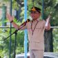 SAMBUTAN : Gubernur Kalteng, Agustiar Sabran, saat memberikan sambutan sekaligus membuka Turnamen Tenis Lapangan Isen Mulang Cup 2025 se-Kalteng di Lapangan Tenis Mantikei, Jalan R.A. Kartini Palangka Raya, Jumat (21/11/2025).(IST)