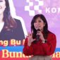 PELUNCURAN : Menkomdigi Meutya Hafid, saat sosialisasi PP Tunas sekaligus peluncuran Tunasdigital.id di Jakarta, Sabtu (1/11/2025).(IST)