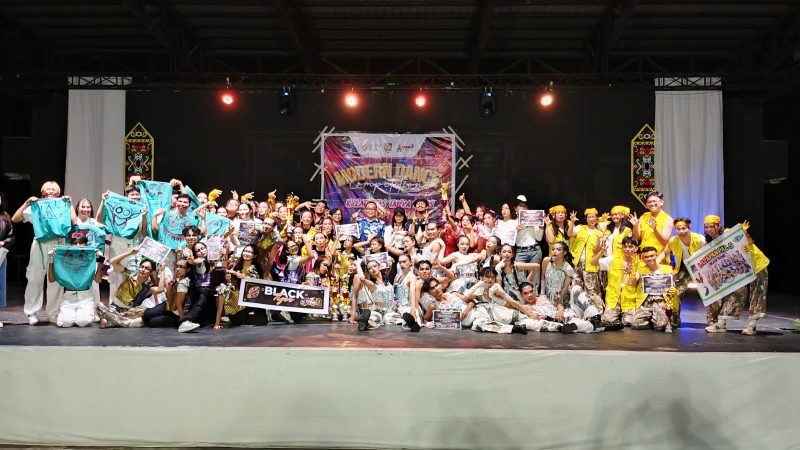 BEREKSPRESI - Generasi muda Kalteng penuh kreativitas dalam Modern Dance Competition.(IST)