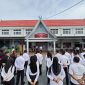 IST/Foto : Seluruh petugas Lapas Kelas IIB Sampit melakukan apel kesiapsiagaan menjelang Natal dan Tahun Baru tahun 2025/2026.