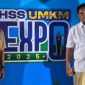 KUNJUNGAN : Bupati Lamandau, Rizky Aditya Putra, berkunjung dan meninjau Stan Expo UMKM di Kabupaten HSS, Kalsel didampingi Bupati HSS H. Syafrudin Noor dan jajaran kepala OPD, Kamis malam (4/12/2025).(IST)