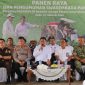 HADIRI : Wakil Gubernur Kalteng Edy Pratowo saat menghadiri kegiatan Panen Raya sekaligus Pengumuman Swasembada Pangan bersama Presiden Republik Indonesia Prabowo Subianto pada Rabu (7/1/2026).(IST)