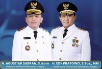 Gubernur Kalimantan Tengah H. Agustiar Sabran.,S.Ikom dan Wakil Gubernur Kalimantan Tengah H. Edy Pratowo.,S.Sos.,M.M