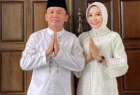 IST/Foto H.Agustiar Sabran bersama Isteri