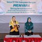 MENYAPA : Ketua Tim Penggerak PKK Kabupaten Seruyan, Ny. Welduline Ahmad Selanorwanda, saat menyapa sekaligus berbagi berkah Ramadan bersama ratusan kader Dasawisma yang digelar di pendopo rumah jabatan di Kuala Pembuang, Kamis (12/3/2026).