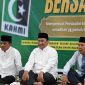 HADIRI : Wakil Gubernur Kalimantan Tengah Edy Pratowo saat menghadiri buka puasa bersama dengan KAHMI di Aula Sekretariat KAHMI Kota Palangka Raya, Senin (9/3/2026).