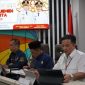 MEMPERSENTASIKAN : Bupati Lamandau, Rizky Aditya Putra, saat mempersentasikan ekspose Manajemen Talenta di Kantor Badan Kepegawaian Negara Pusat, Jakarta, Selasa (10/3/2026).