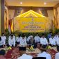 HADIRI : Gubernur Kalteng H.Agustiar Sabran, saat hadiri buka puasa bersama di DPD Partai Golongan Karya Kalteng, Sabtu (28/2/2026).