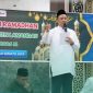 SAFARI RAMADAN: Bupati Lamandau, Rizky Aditya Putra, bersama Forkopimda saat  melaksanakan kegiatan Safari Ramadan 1447 Hijriah/2026 Masehi di Masjid Desa Mekar Mulya, Kecamatan Sematu Jaya, Jumat sore (6/3).
