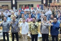 PELUNCURAN : Gubernur Kalteng H.Agustiar Sabran bersama Wakil Gubernur Edy Pratowo
saat peluncuran Program Strategis Sektor Pendidikan Tahun 2026, di Aula Jayang Tingang, Kamis (5/3/2026).