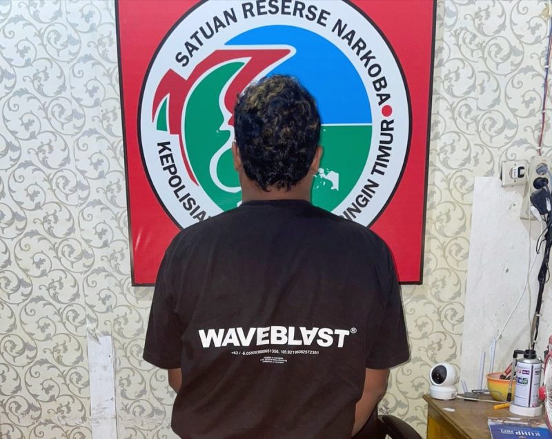IST/Foto: Tersangka AP alias CA, saat ditangkap pada Kamis, 24 April 2026.
