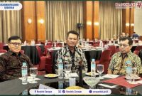 HADIRI : Bupati Seruyan, Ahmad Selanaorwanda, saat menghadiri Rapat Koordinasi Harmonisasi Kebijakan Pemenuhan SDM sektor transportasi yang digelar di Redtop Hotel dan Convention Center, Jakarta, Selasa (7/4/2026).