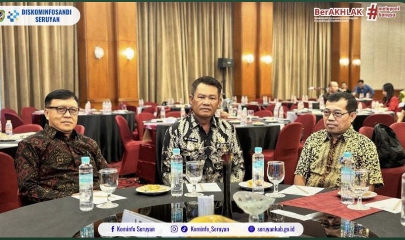 HADIRI : Bupati Seruyan, Ahmad Selanaorwanda, saat menghadiri Rapat Koordinasi Harmonisasi Kebijakan Pemenuhan SDM sektor transportasi yang digelar di Redtop Hotel dan Convention Center, Jakarta, Selasa (7/4/2026).