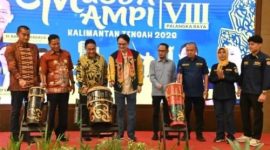MEMBUKA : Wagub Kalteng, H. Edy Pratowo secara resmi membuka Musda VIII AMPI Provinsi Kalteng Tahun 2026 di Ballroom Aquarius Hotel Palangka Raya, Minggu (14/6/2026).
