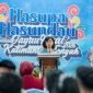 SAMBUTAN : Pj. Sekretaris Daerah Provinsi Kalteng Linae Victoria Aden saat memberikan sambutan pada Hasupa Hasundau (Gala Dinner) Pemilihan Jagau dan Nyai Kalimantan Tengah Tahun 2026 yang digelar di Istana Isen Mulang Rumah Jabatan Gubernur Kalimantan Tengah, Jumat (15/5/2026).