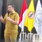 PEMBICARA : Bupati Lamandau, Rizky Aditya Putra, memaparkan berbagai strategi pembangunan daerah yang berfokus pada penguatan ketahanan pangan dan kemandirian energi dalam Seminar dan Lokakarya Ekonomi Nasional (SELENA) belum lama ini. 