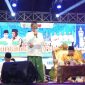 SAMBUTAN : Wakil Bupati Lamandau, Abdul Hamid, saat menyampaikan sambutan di pengajian Akbar di Lapangan Sasana Yudaa, Desa Sumber Mulya, Kabupaten Lamandau, pada Rabu malam (10/6/2026).