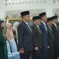 DILANTIK : Kepala Dinas Pendidikan Provinsi Kalimantan Tengah, Reza Prabowo saat dilantik Gubernur Kalteng Agustiar Sabran di Istana Isen Mulang, Selasa (26/5/2026).