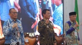 PEMBINAAN : Bupati Seruyan Ahmad Selanorwanda, saat memberikan pembinaan kepada seluruh Pejabat Administrator dan Jabatan Fungsional, Ahli Madya Teknis di lingkungan Pemerintah Kabupaten Seruyan, yang digelar di Aula BKAD, Kamis (25/6/2026).