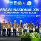 PENUTUPAN : Suasana Penutupan Pesta Paduan Suara Gerejawi (Pesparawi) Nasional XIV 2026 yang berlangsung di Manokwari, Papua Barat, Minggu (28/6/2026).