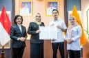 SARTIJAB : Pj Sekretaris Daerah Provinsi Kalteng, Linae Victoria Aden, saat menghadiri Sartijab kepala Diskominfosantik Kalteng yang digelar di Ruang Bajakah, Kantor Gubernur Kalimantan Tengah, Rabu (1/7/2026).