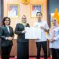 SARTIJAB : Pj Sekretaris Daerah Provinsi Kalteng, Linae Victoria Aden, saat menghadiri Sartijab kepala Diskominfosantik Kalteng yang digelar di Ruang Bajakah, Kantor Gubernur Kalimantan Tengah, Rabu (1/7/2026).