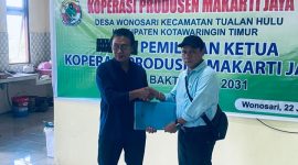 FOTO: Kepala Koperasi terpilih Yudik Sulardi