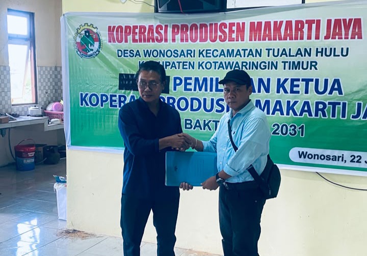 FOTO: Kepala Koperasi terpilih Yudik Sulardi