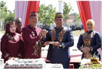 HADIRI : Wakil Gubernur Kalimantan Tengah, Edy Pratowo, saat menghadiri acara Peringatan Hari Jadi ke-24 Kabupaten Sukamara, Kamis (2/7/2026).