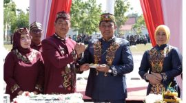 HADIRI : Wakil Gubernur Kalimantan Tengah, Edy Pratowo, saat menghadiri acara Peringatan Hari Jadi ke-24 Kabupaten Sukamara, Kamis (2/7/2026).