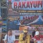 SAMBUTAN : Bupati Lamandau Dr. Rizky Aditya Putra, memberikan sambutan saat lomba bakayuh atau dayung di Sungai Lamandau, Nanga Bulik, Selasa (18/8/2026).