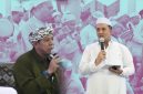 TABLIGH AKBAR : Bupati Lamandau Rizky Aditya Putra saat menghadiri Tabligh Akbar di Masjid Baiturrahman, Nanga Bulik, Selasa (19/8/2026).