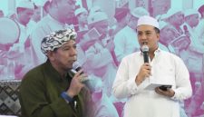 TABLIGH AKBAR : Bupati Lamandau Rizky Aditya Putra saat menghadiri Tabligh Akbar di Masjid Baiturrahman, Nanga Bulik, Selasa (19/8/2026).