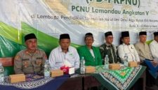 HADIRI : Wakil Bupati Lamandau Abdul Hamid saat menghadiri pembukaan Pendidikan Dasar PDPKPNU Angkatan V di Lembaga Pendidikan Takmiliyah Nurul Ilmi, Desa Arga Mulya, Kecamatan Bulik, Jumat (21/8/2026).