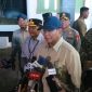 DIWAWANCARAI : Gubernur Kalteng Agustiar Sabran saat mendampingi Presiden Republik Indonesia Prabowo Subianto diwawancarai awak media , Minggu (23/8/2026).