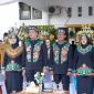 HADIRI : Bupati Lamandau Rizky Aditya Putra dan Wakil Bupati Lamandau Abdul Hamid saat menghadiri Peringatan HUT ke-24 Kabupaten Lamandau, Senin (3/8/2026).